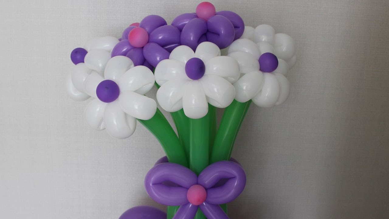 Купить цветы из воздушных шариков